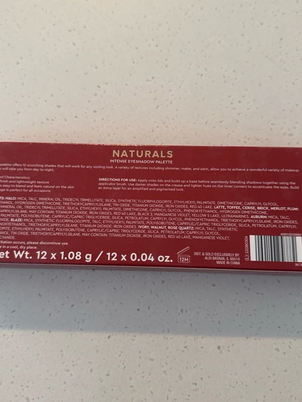 Naturals Eyeshadow Palette - Warm Brown & Neutral Tones